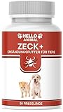 NEU: HelloAnimal® Anti ZECKEN Presslinge für Hunde und Katzen mit Sofortwirkung – natürliche Behandlung für Ihr Haustier – Schutz hochwirksam