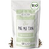 Weißer Tee Bio - Pai Mu Tan I 100 Gramm Weisser tee lose Bio I Organic White Tea by KLUIZ TEA