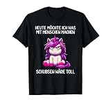 Heute Möchte Ich Was Mit Menschen Machen Schubsen Wäre Toll T-S