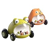 Sysdisen Spielzeugautos für Kleinkinder - Kinder-Tier-Pull-Back-Fahrzeug-Set, Lernspielzeug, Geburtstagsgeschenke für 1 2 3-jährige Jungen und Mädchen
