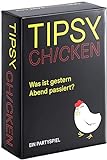 Tipsy Chicken, Party-Kartentrinkspiel, Unverschämt Lustige Aufgaben für Euren Spieleabend