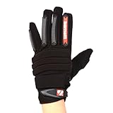 BARNETT FLG-02 American Football Handschuhe Linemen New fit, OL,DL Schwarz (S)