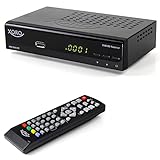 XORO HRS 2610 - Digitaler Satellitenreceiver mit HDMI & SCART Anschluss, LAN, Unicable tauglich, USB 2.0 Mediaplayer, ASTRA 19.2 Senderliste vorprog