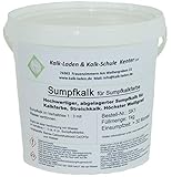 Sumpfkalk/Kalkfarbe/Streichkalk, 100% Bio, allergiefreundlich, pilzhemmend, 1 kg für ca. 14 qm