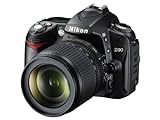 Nikon D90 SLR-Digitalkamera (12 Megapixel, Live-View, HD-Videofunktion) Kit inkl. 18-105mm 1:3,5-5,6G VR Objektiv (bildstab.)