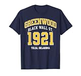 Tulsa, OK, Schwarze Wall Street, 1921, Greenwood T-S