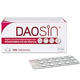 DAOSiN – magensaftresistente Tabletten mit Diaminoxidase Enzym – 1 x 120 Tabletten