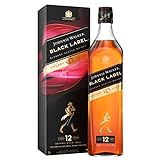 Johnnie Walker Black Label Sherry Finish| Blended Scotch Whisky | Limitierte Edition | blended in den 4 prominentesten, schottischen Whisky- Regionen | 40% vol | 700ml Einzelflasche |
