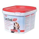 Beaphar Lactol Aufzucht-Milch 1 kg, vollwertiger Muttermilchersatz für Hundewelpen von Geburt an