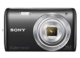 Sony DSC-W670/B 16,1 MP Cybershot Digitalkamera mit 2,7 Zoll LCD-Display, Schwarz