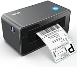 Thermoetikettendrucker - iDPRT SP410 Thermodrucker, 4×6 Barcode-Druck für Mac & Windows, hohe Tempo & Resolution, Desktop Etikettendrucker kompatibel mit Amazon, Ebay, Etsy, Shopify, UPS