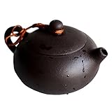 Chinesische Yixing-Teekanne, echter schwarzer Sand-Heijingan-Tee, Xishi-Töpfe, 200 ml
