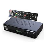 DigiQuest KabelAbel Full-HD Kabelreceiver Digital DVB-C (HDMI,Scart,LAN,USB,Display,Tasten,2in1 Fernbedienung)