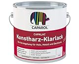 caparol Capalac Kunstharz Klarlack Seidenmatt 0,75 L