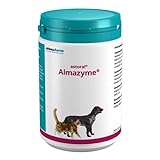 almapharm astoral Almazyme Pulver | 500 g | Ergänzungsfuttermittel für Hunde und Katzen | Vitalstoffe die zum optimalen Nahrungsaufschluss für Hunde und Katzen beitragen können