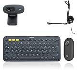 Logitech Back2School-setup-4er-Setup-M350-K380-960-C270