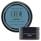 AMERICAN CREW – Classic Fiber, Haarwachs für Männer, Haarprodukt mit starkem Halt, Stylingprodukt für viel Textur & mattes Finish, zur täglichen Anwendung, 85 g (1er Pack)