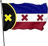 L'manberg Freedom Flagge, Doppelt Genähte Polyester Banner Flagge, Lichtbeständige Lmanburg Flagge 2020 Dream SMP L'Manberg Flagge Dream SMP, Gartenflagge, (Fahnenmast Nicht enthalten(90x150cm)