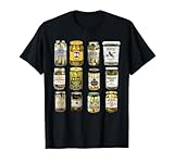 Vintage Canned Pickles Lover Funny Trendy Kleidung T-S
