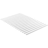 Anti-Rutsch Streifen für Treppen, 17 Stück transparent, selbstklebend, aus Kunststoff
