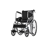 Wyxy Leicht zusammenklappbare Rollstühle Transportrollstühle zusammenklappbare Leichtgewichte, tragbare zusammenklappbare ultraleichte Rollstühle zusammenklappbares Leichtgewicht, 16-Zoll-Sitz, 1