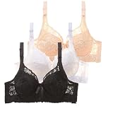 Sport-BHS Für Damen - Damen Nahtloser BH Damen Soft BH Rückenfrei Gekreuzt Rücken Damen Schlafen Yoga Bra Damen Minimizer BHS Starker Halt für D