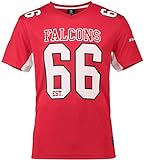 Fanatics NFL Moro Poly Mesh Atlanta Falcons T-Shirt Herren rot/weiß, XL