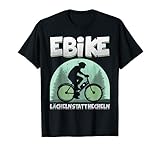 Lächeln Statt Hecheln eBike Pedelec eMTB Radfahrer Fahrrad T-Shirt