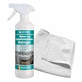 HOTREGA Natur und Specksteinofen Reiniger 500 ml SET + Microfasertuch 40 x 40