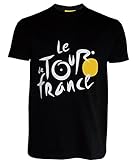 T-Shirt Der Tour de France Radfahren – offizielle Kollektion – Größe Erwachsene Herren XX-Large schwarz