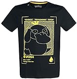 Pokémon Enton T-Shirt schwarz XXL