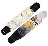 Skateboarden + Spezialtasche + Schutzausrüstung Straßenrad-Bambus Allradbürste Allgemeines Longboard Für Erwachsene Und Kinder Ahorn + Karbonisiertes