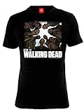 Walking Dead Walkers T-Shirt Herren schwarz Baumwolle - S