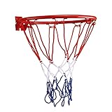 YsaAsaa Basketballkorb & Basketballnetz für Außen und Innen, Professioneller Basketball Korb Ring Geeignet für professionelle Wettkämpfe