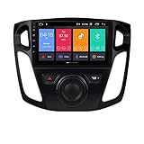 Android 10 9 Zoll Auto GPS Navigation Autoradio für Ford Focus 2012 2013 2014 2015 unterst¨¹tzt Bluetooth Carplay 4.0 Radio WiFi 4G Canbus ISO USB-Anschluss