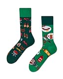 Many Mornings Unisex BBQ TIME Mismatched Socken, Multi-Color, 43-46