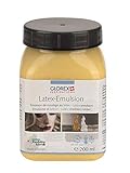 Glorex 6 2703 000 - Latex Emulsion, 200 ml, lufthärtende, natürliche Formbaumasse auf 1-Komponentenbasis vom Kautschukbaum, hautverträglich, färbbar