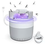 Insektenvernichter Elektrisch, Insektenvernichter, Fliegenvernichter mit USB, Mückenlampe Elektrisches UV-Licht, 180° Mückenkiller-Licht Geeignet für Schlafzimmer, Küche, Büro, Zuhause