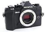 Olympus OM-D E-M1 Mark III Micro Four Thirds Systemkamera Gehäuse, 20 MP Sensor, 5-Achsen Bildstabilisierung, Leistungsstarker Autofokus, 4K Video, Wi-Fi, Bluetooth, Schw