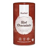 Xucker Hot Chocolate mit Xylit , Trinkschokoladen-Pulver 1er Pack (1 x 750 g)