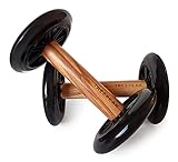 Treepeak Dual Ab Wheel Roller - mit Kugellager, Trainingsgerät für Bauch- & Brustmuskulatur(Butterfly), Core Workout, Rumpf Training zur Stabilisierung der Wirbelsäule