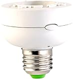 CASAcontrol Lampenfassung dimmbar: Funk-Lampenfassung E27 (Versandrückläufer) (Lampenfassung mit Fernbedienung, Schaltbare Lampenfassung, Funkgesteuerte Lampen)