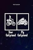 Basic 6x9 inch Lined Notebook Motorcycle s for Men Your Girlfriend My Girlfriend: To Do List, 114 Pages, Daily, 6x9 inch, Budget Tracker, Paycheck Budget, Teacher, Planning