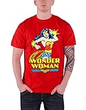 T-Shirt Wonder Woman, Gr. XXXL, Rot