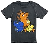 Die Sendung mit der Maus Kids - Maus - Elefant - Ente Unisex T-Shirt schwarz 128