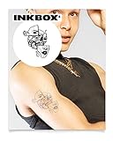 Inkbox Temporary Tattoos, Semi-Permanent Tattoo, One Premium Easy Long Lasting, Waterproof Temp Tattoo with For Now Ink - Lasts 1-2 Weeks, Out Of Sorts, 4 x 4 in