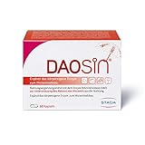 DAOSiN – magensaftresistente Kapseln mit Diaminoxidase Enzym – 1 x 60 Kapseln