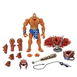 Masters of the Universe HGW41 - Masterverse Beast-Man-Actionfigur in Übergröße, MOTU-Sammelspielzeug mit Zubehör, Spielzeug für Kinder ab 6 Jahren