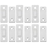 SEWOART 8 Pcs Unsichtbare Türmagnet Elektrische Magnettür Lock Aufkleber Magnettür Fangen Magnettür An Stop Schrankmagnete Schranktür Magnet Magnetic Magnetic Riegel Aus R