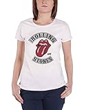 The Rolling Stones Damen Tour '78 Weißes T-Shirt: Klein